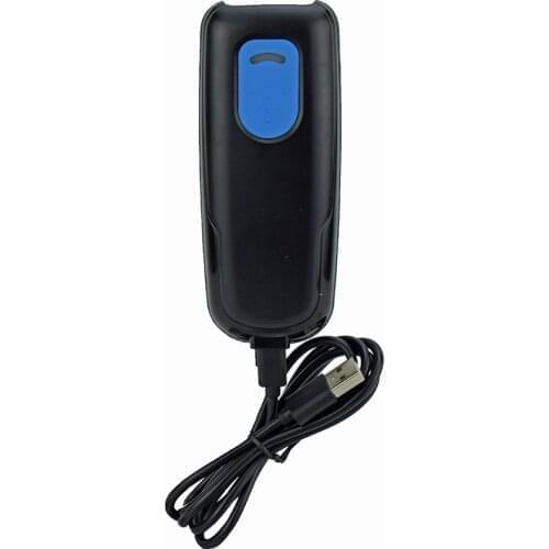 Hot Sales Portable Bluetooth+2.4G Wireless Mini 1D 2D QR Barcode Scanner Bar code Reader