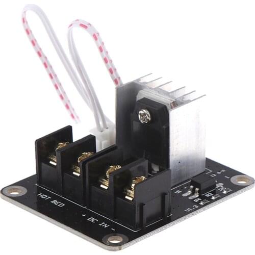 Printer Hotbed MOSFET Expansion Module Inc 2pin Lead Anet A8 A6 A2 Compatible 3D Printer Parts Black 3D
