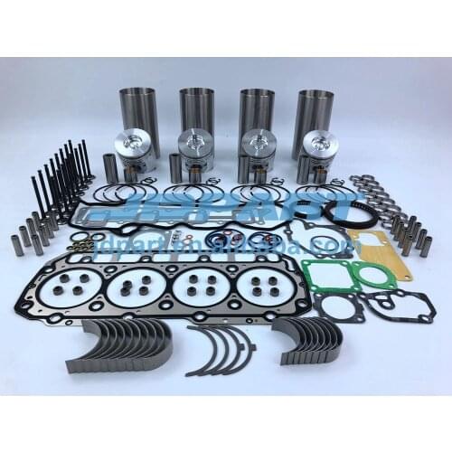 New 4TNV94 Overhaul Kit Piston Rings Bearing Set Full Gasket Kit Engine Valve For Yanmar