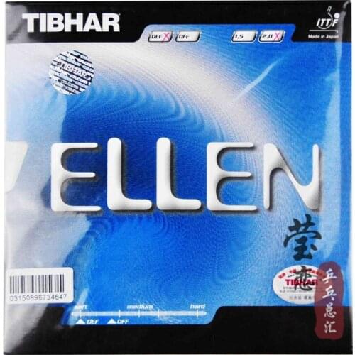 Original Tibhar ELLEN table tennis rubber arc-proof rubber defense for table tennis racket blade racquets good control