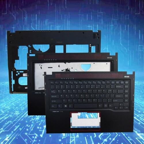 USED Original ForFUJITSU UH574 Laptop Palmrest Upper Cover Keyboard Bezel Bottom Shell Housing