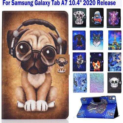 Tab A7 Case for Samsung Galaxy Tab A7 10.4" 2020 Release SM-T500/T505/T505N/T507 Slim fold Stand Protective Cover Shell Skin