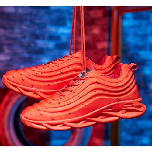 Comfortable Hot Sale Running Shoes Men Athletic Sneakers men Air Cushion Running Shoes Women Outdoor Walking Shoes