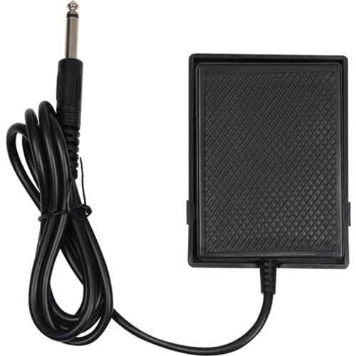 Universal Sustain Pedal Keyboard Foot Damper Pedal with 6.35mm Plug for Electronic Organ MIDI Keyboards Digital Pianos