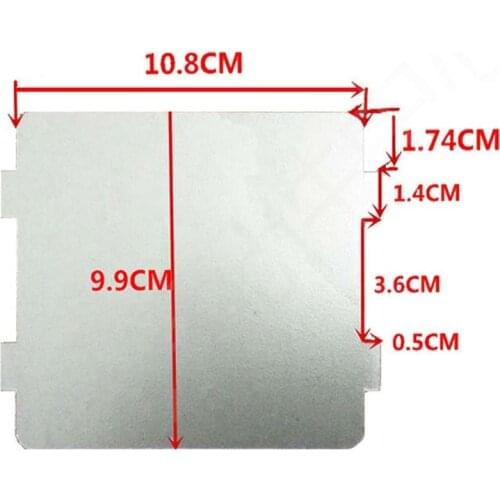 2 PCS Microwave Oven Parts Mica Slice Super Thick Heat Insulation Accessories