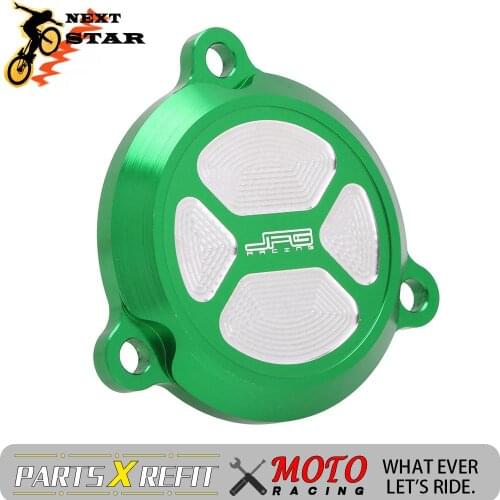 2009-2018 CNC Motorcycle Engine CNC Oil Filter Cap Cover For KAWASAKI KLX125 D-TRACKER125 KLX150L KLX150BF KLX150S KLX 125 150