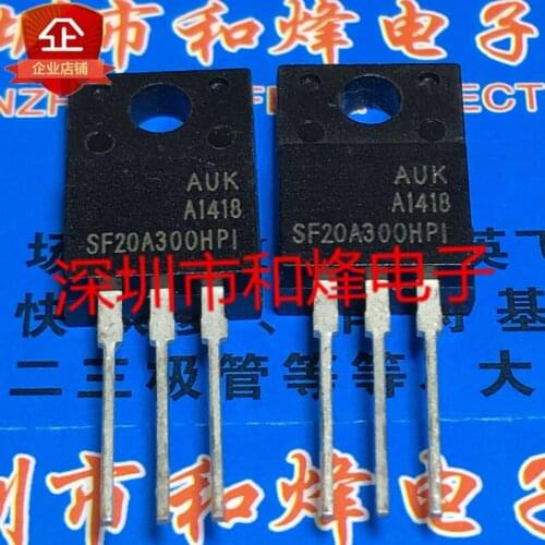 5pcs SF20A300HPI TO-220F 300V 20A