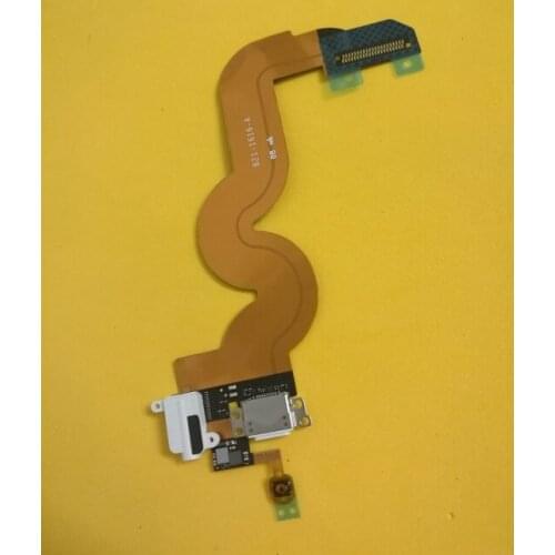 50pcs Original New Charging Charger Dock Port Audio Jack Flex Cable For iPod Touch 5 Black/White Wholesale