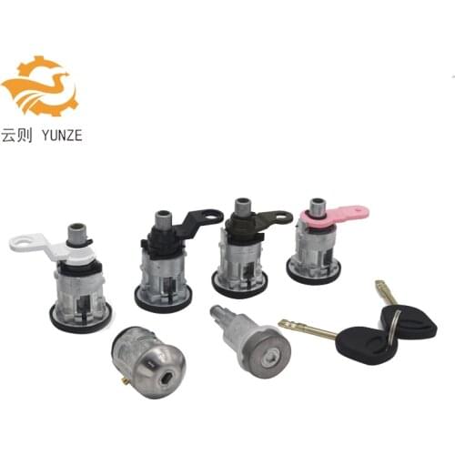 95VB B22050 FG 1027009 COMPLETE LOCK SET IGNITION SWITCH FUEL BARREL SLIDING SIDE DOOR LOCK FOR FORD TRANSIT MK5 1994-2000