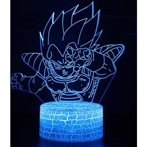 Acrylic Light board(dragan ball) 4mm 6mmUSB LED Decoration Home Childrens Room Bedside Night Light Decoration Light LED