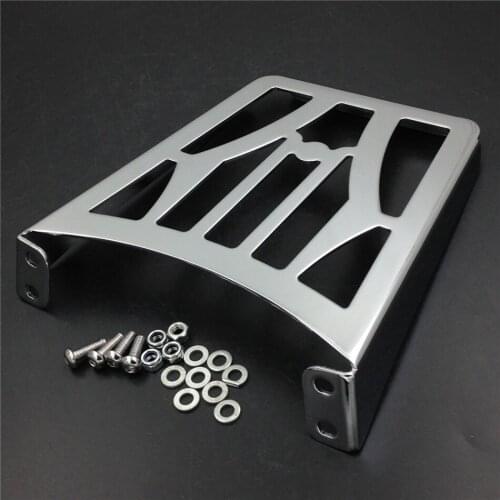 Motorcycle Sissy Bar Luggage Rack For Harley Softail FLSTC FLSTF FLSTS FXST Sportster XL 883 1200