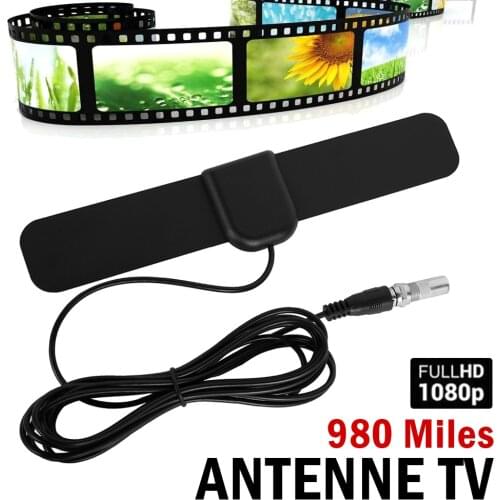 1080P 980 miles Indoor Digital TV Antenna Satellite Receiving Antenna Universal TV Antenna HD Indoor Antenna Digital Antenna