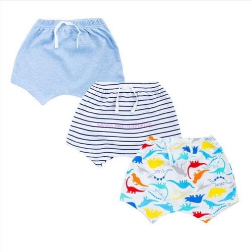 DHL 20set 3pcs/set Summer Children Cotton Shorts Boys And Girl Clothes Baby Fashion Pants summer boys beach pant shorts