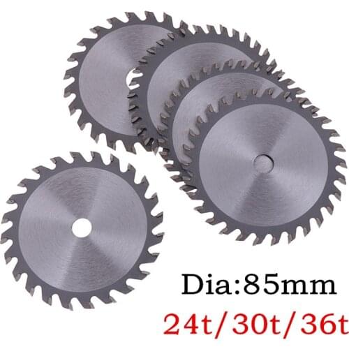 1PC 24/30/36t Circular Saw Wheel Discs Diamond Cutting Blade For Wood Cutting Dia 85mm