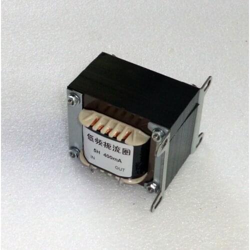 E12 New Material Production 5H400mA Tube Choke 0.4A Inductor EI76X45 Iron Core Winding Coil