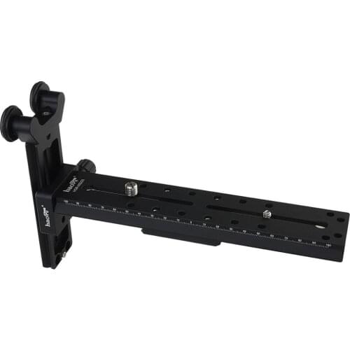 Haoge 220mm Y type Telephoto Lens Support Long Plate for Sachtler FSB4 FSB6 FSB6T FSB8 FSB8T DV10 3+3 5+5