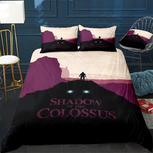 Shadow Of The Colossus Duvet Cover Twin/Queen/King Size Luxury Comforter Bedding Set With Pillowcase Home Bed Decora