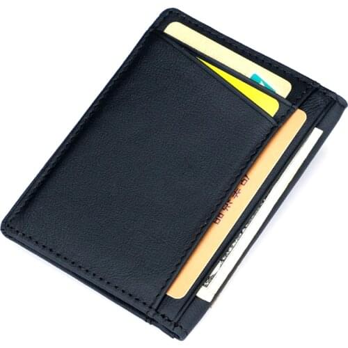 Fashion Soft Genuine Leather Men Drivers License Wallet Driving Case To Protect Credit Cards Driver License Front Pocket
