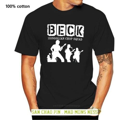 New BECK MCS Mongolian Chop Anime Music Mens T-shirt Size S-3XL