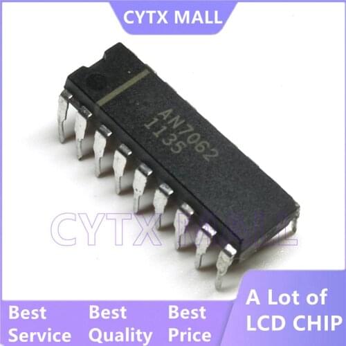 2PCS AN7062 7062 DIP18