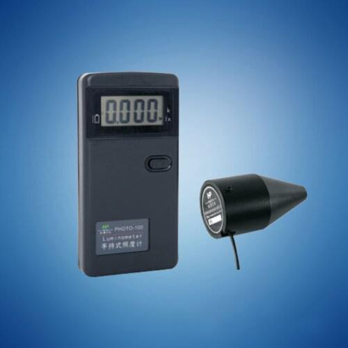 PHOTO-100L Pocket Brightness Meter 20cd/m2-200kcd/m2 Low Power Consumption Automatic Shutdown LED Brightness Test