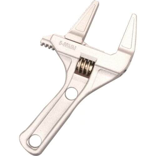 Adjustable Wrench 8-66mm Multifunctional Mini Repair Spanner Universal Key Nut Wrench Short Shank Large Openings Repair Tools