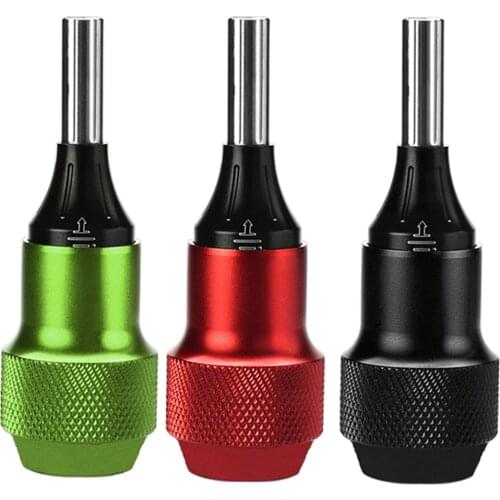 Adjustable Tattoo Cartridge Grip Tube for Tattoo Machine Supply Accessories - Multiple Colors
