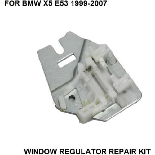 OE: 51357125060 FOR BMW X5 E53 WINDOW REGULATOR REPAIR CLIPS with METAL SLIDER REAR RIGHT SIDE 99-07