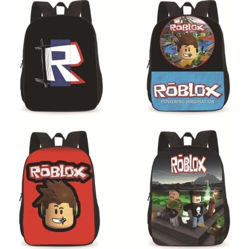 New Roblox Fashion Student Backpack Large Capacity Men Backpack School Bag For Children Kid Teenage Light Travel Backpack