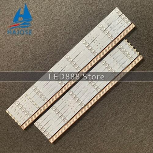 LED Backlight strip 13 lamp For 55"TV E555BV-FMQR LE55H KJ55D13L-ZC14F-02 KJ55D13R-ZC14F-04