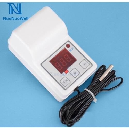 Greenhouse Nursery Bed Intelligent Temperature Controller AC 220V DIY Air/Soil Heating Cable Aquarium Thermostat Winter
