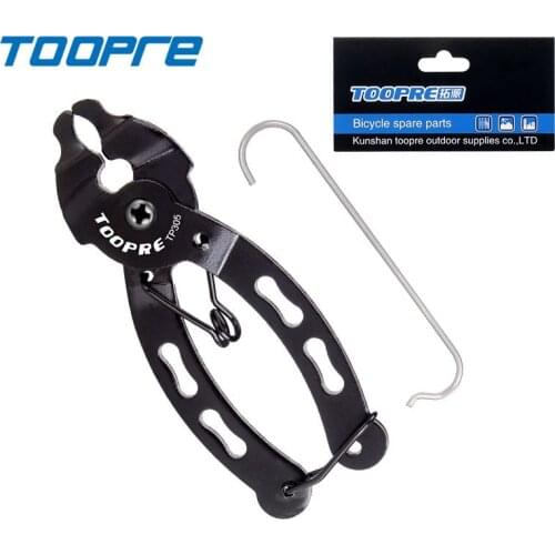 TOOPRE Bicycle 40g Black Quick-Link Cable Tail Cap Tool Steel Iamok Bike Ultra Light Chain Quick Link Pliers