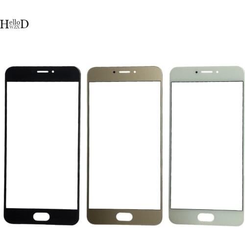 5.5'' Front Outer Glass Lens Replacement Part For For Meizu MX6 ( No Touch Screen ) Front Glass Cover LCD Outer Glass + OCA Glue