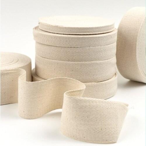 50M Cotton Binding Tape Bias Ribbon Strap Sewing Craft Webbing Trimmings DIY PI669