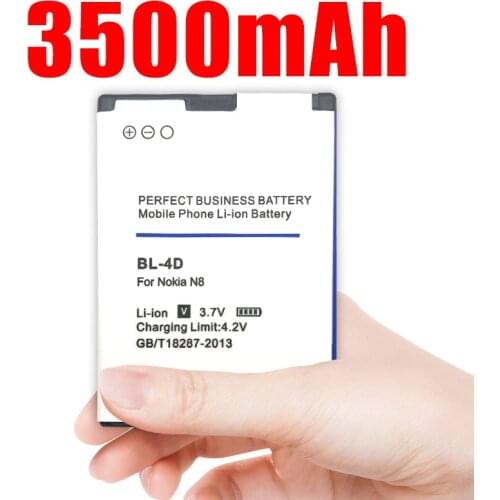 3000mAh BL-4D BL4D Li-ion Replacement Phone Battery for Nokia N97 Mini,N8,E5-00 E7 T7 803 N803 702T