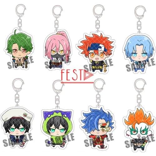 Anime SK8 the Infinity Keychain MIYA Reki Kyan Langa Hasegawa Cherry Blossom Joe Acrylic Pendant Keyrings Decor Cosplay Gifts