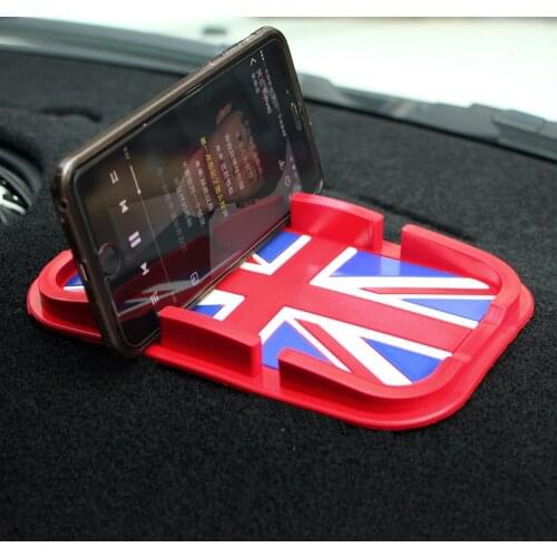 Car Nonslip Phone Holder Dashboard Silicone Phone Pad For Mini Cooper S R50 R52 R53 R55 R56 R60 R61 F54 F55 F56 F60 Accessories