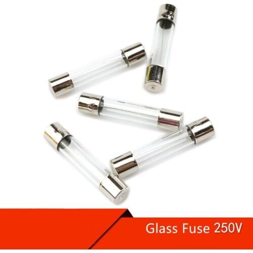 Car fuse 6*30MM for Fast Blow Glass Fuse Assortment Kit, 0.5A to 20A 250v 50pcs