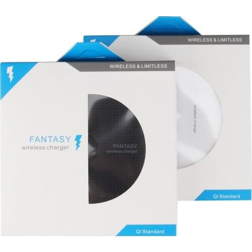 Fast Wireless Charger for Samsung Galaxy S10 S9 Plus Qi Charging Pad for IPhone 11 Pro X XS Max 7 8 Smart Mobile Phone 30pcs/lot