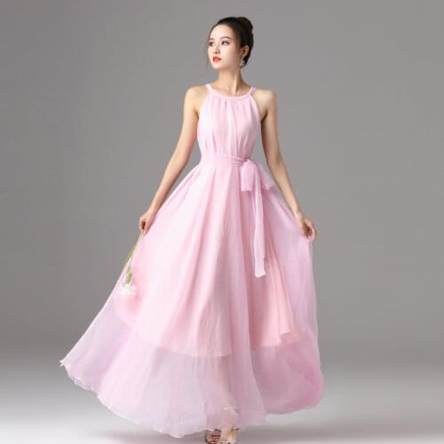 Daatthird Solid Summer Dresses