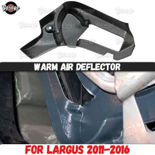 Warm air deflector for Lada Largus 2011-2016 of tunnel for feet ABS plastic accessories console function air direction styling