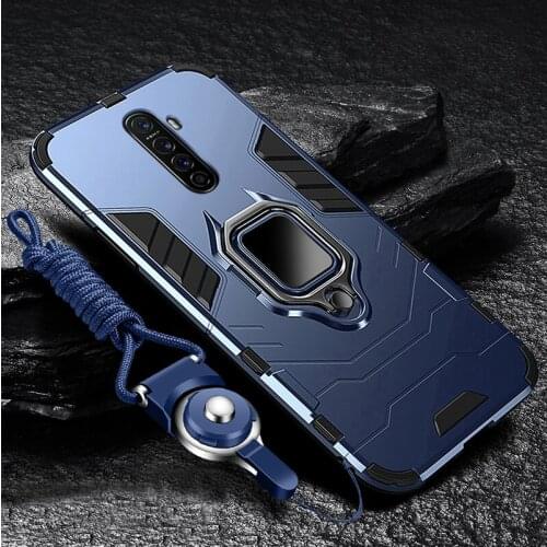 For OPPO Realme X2 Pro XT 3 5 Pro 5i C2 Case Hard With Stand shockproof protective Back Cover Case for oppo Reno 2Z A5 A9 2020