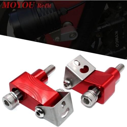 For YAMAHA FZ1 FZ1N FZ1S FZ6 FZ6S FZ6N FZ8 FZ8N XJ6 XJR1300 Motorcycle Lower Fork Spotlight Holder Lights lamp Mounting bracket