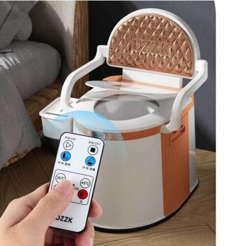 AI intelligent voice toilet, removable thermostatic toilet for elderly and pregnant women