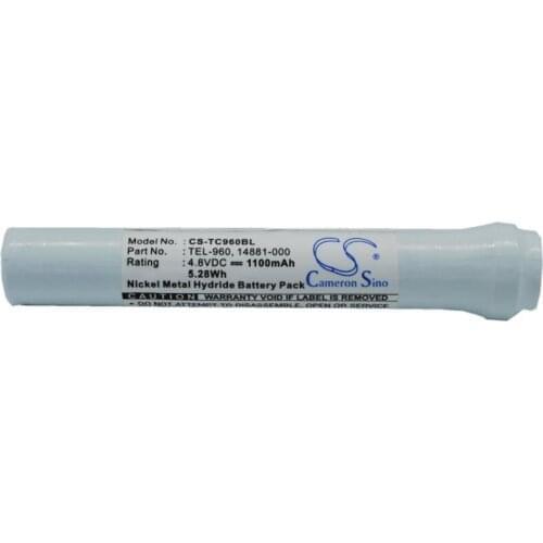 Cameron Sino 1100mAh Battery 14881-000, 253184, TEL-960 for Telxon PTC960, PTC960DS