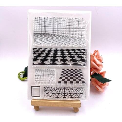 KLJUYP Backgrounds Clear Stamps Scrapbook Paper Craft Clear stamp scrapbooking