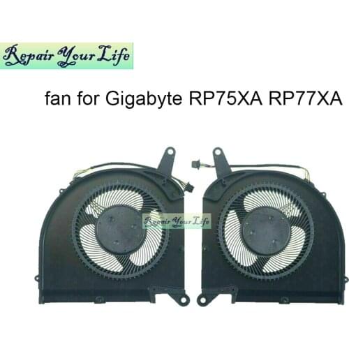 Laptop radiator cooling cpu fan for Gigabyte AERO 15 OLED SA 17 15XA 15XB P75 P77 RP75XA RP77XA PLB07010S12HH 27R18-01071 01070