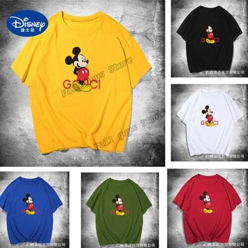 Best Seller Disney Teen Graphic T Shirts Print Mickey Summer Tops Short Sleeve Tees Harajuku Cute Oversized T-Shirts Clothing
