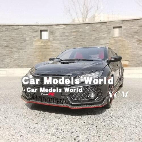 Diecast Car Model LCD Models Type-R FK8 1:18 (Black) + SMALL GIFT