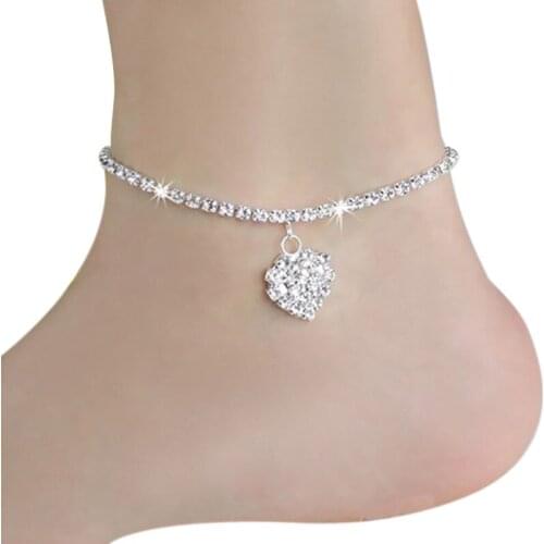 Fashion Anklet Chain Foot Accessories Summer Beach Barefoot Sandals Anklet Bracelets For Women Anklet On The Leg Female Ankle